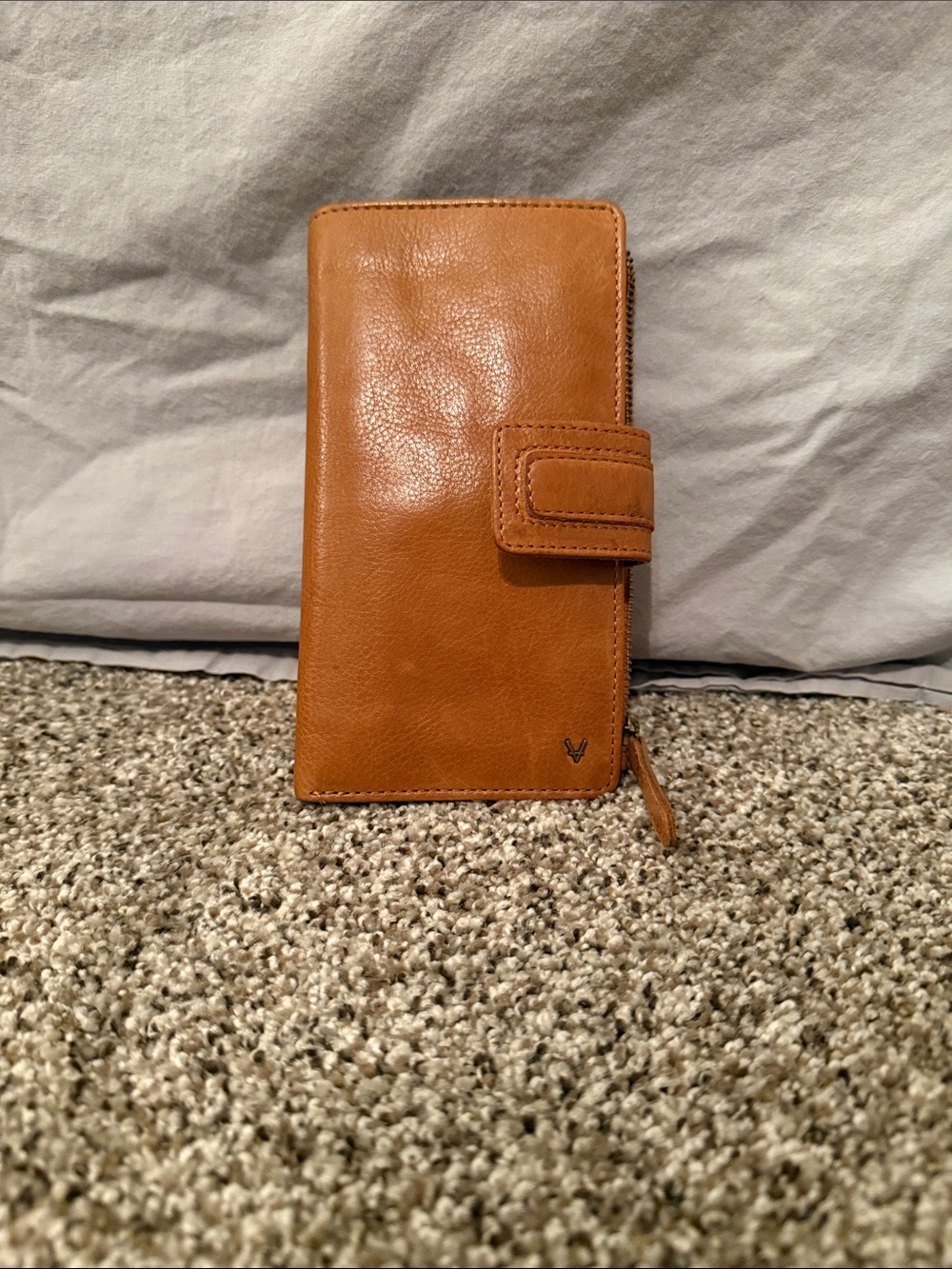 Vilenca Holland Leather Wallet - Tan